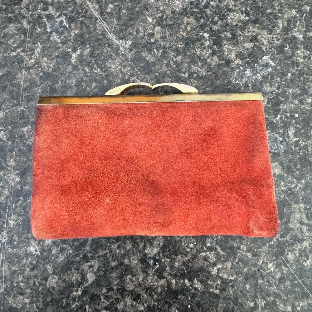 Vintage Burnt Orange Tilly Wallet
